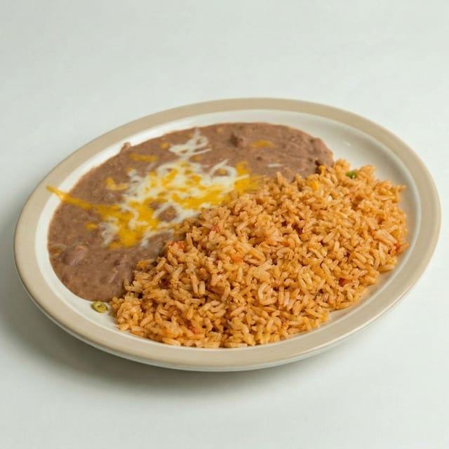 Side Rice and Beans.