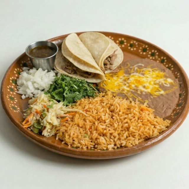 Tacos de carnitas.