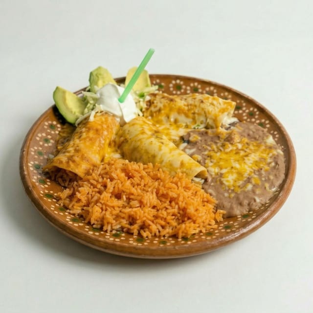 Trio Enchiladas.