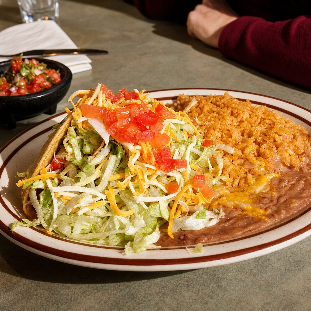 Sat Two Tacos.