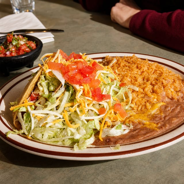Sat Two Tacos.