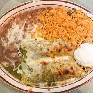 enchiladas verdes